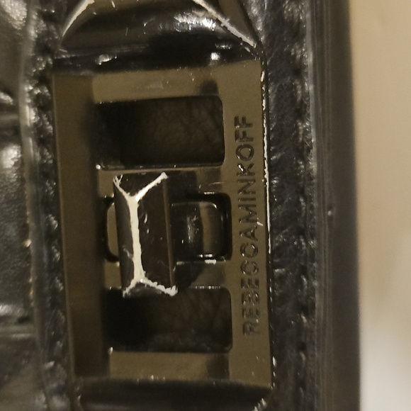 REBECCA MINKOFFChevron Quilted Small Turn Lock LoveCrossbody Bag - Picture 8 of 12